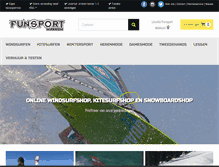 Tablet Screenshot of funsportmakkum.nl